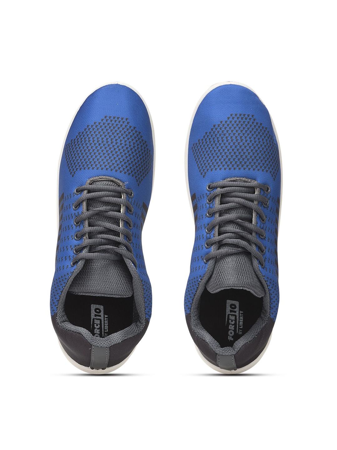 Liberty Men Blue Running Non-Marking Shoes