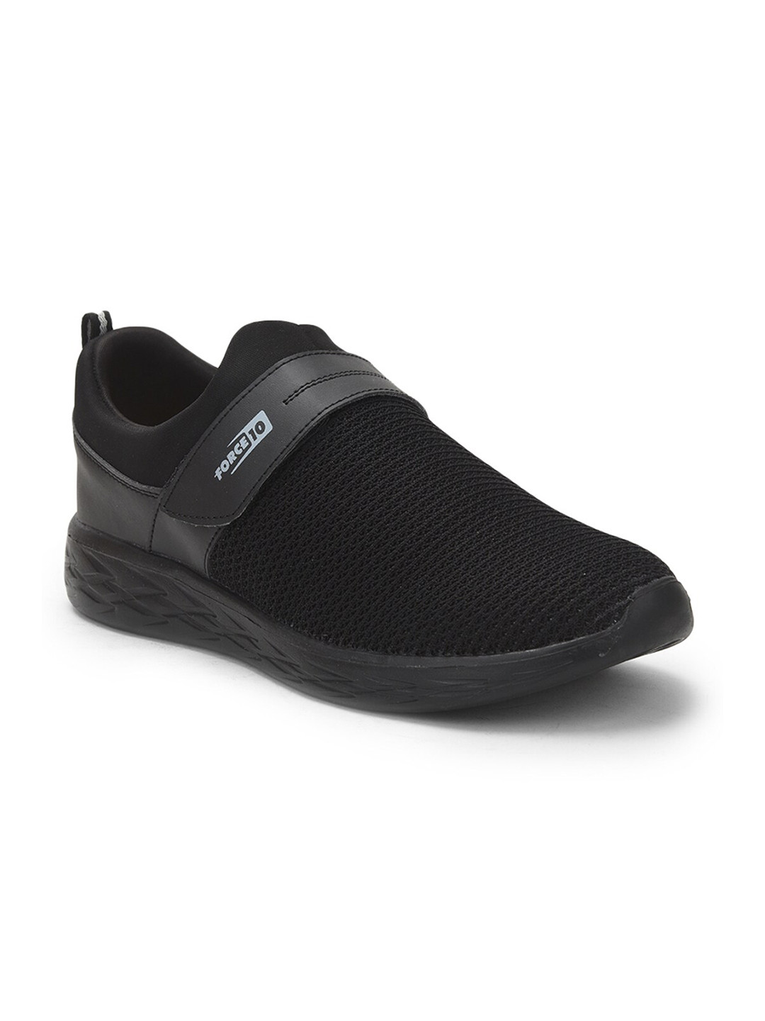 

Liberty Men Black Mesh Running Non-Marking Shoes