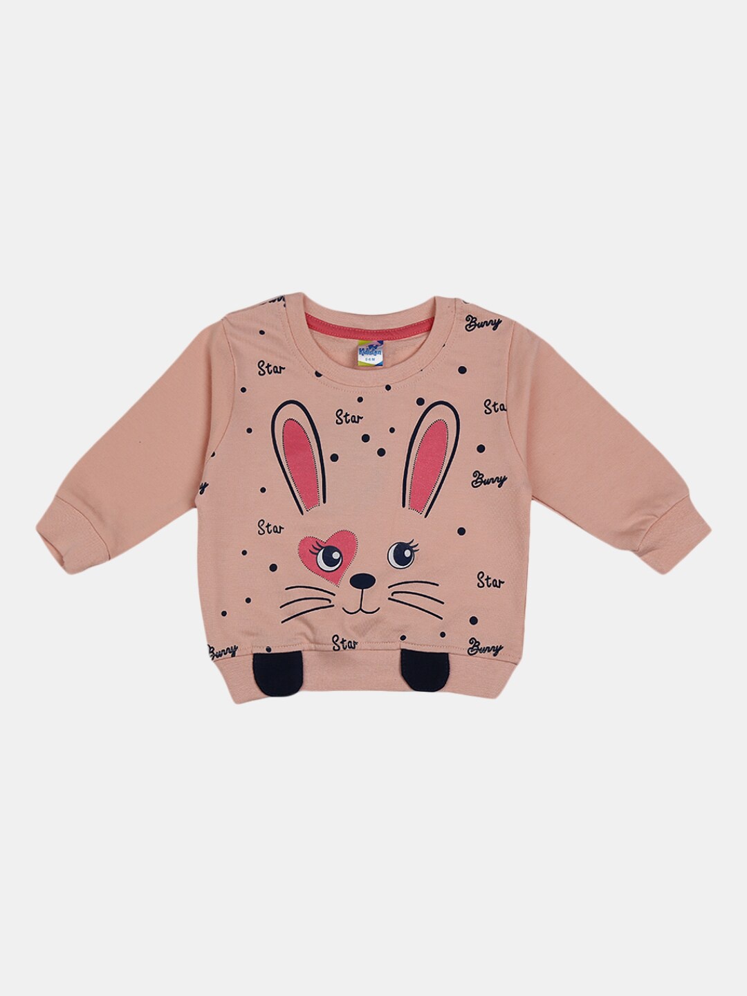 

V-Mart Kids Pink Graphic Printed T-shirt