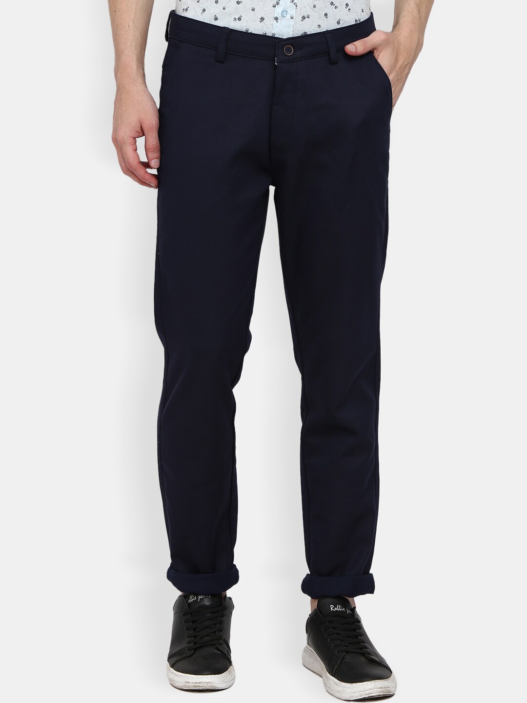 

V-Mart Men Blue Slim Fit Chinos Trousers