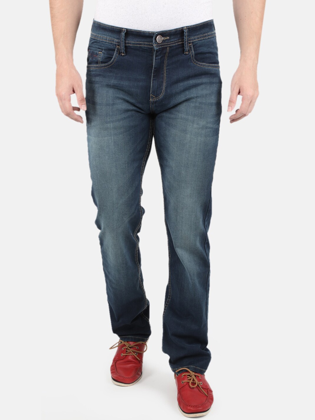 

Monte Carlo Men Blue Classic Heavy Fade Jeans