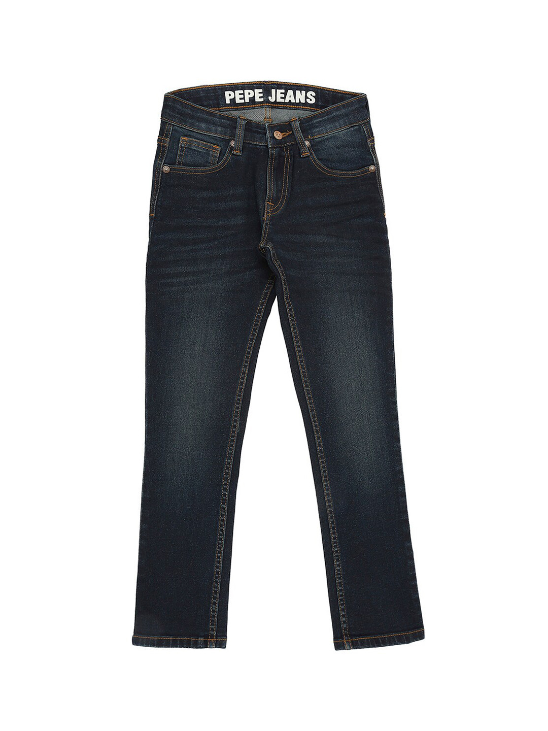 

Pepe Jeans Boys Blue Slim Fit Light Fade Stretchable Jeans