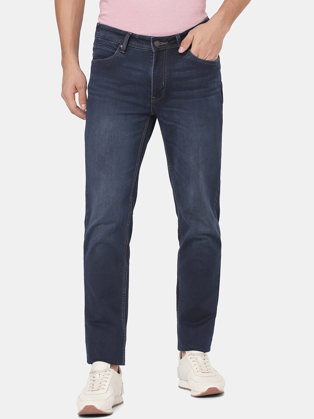 

Blackberrys Men Blue Slim Fit Low-Rise Jeans