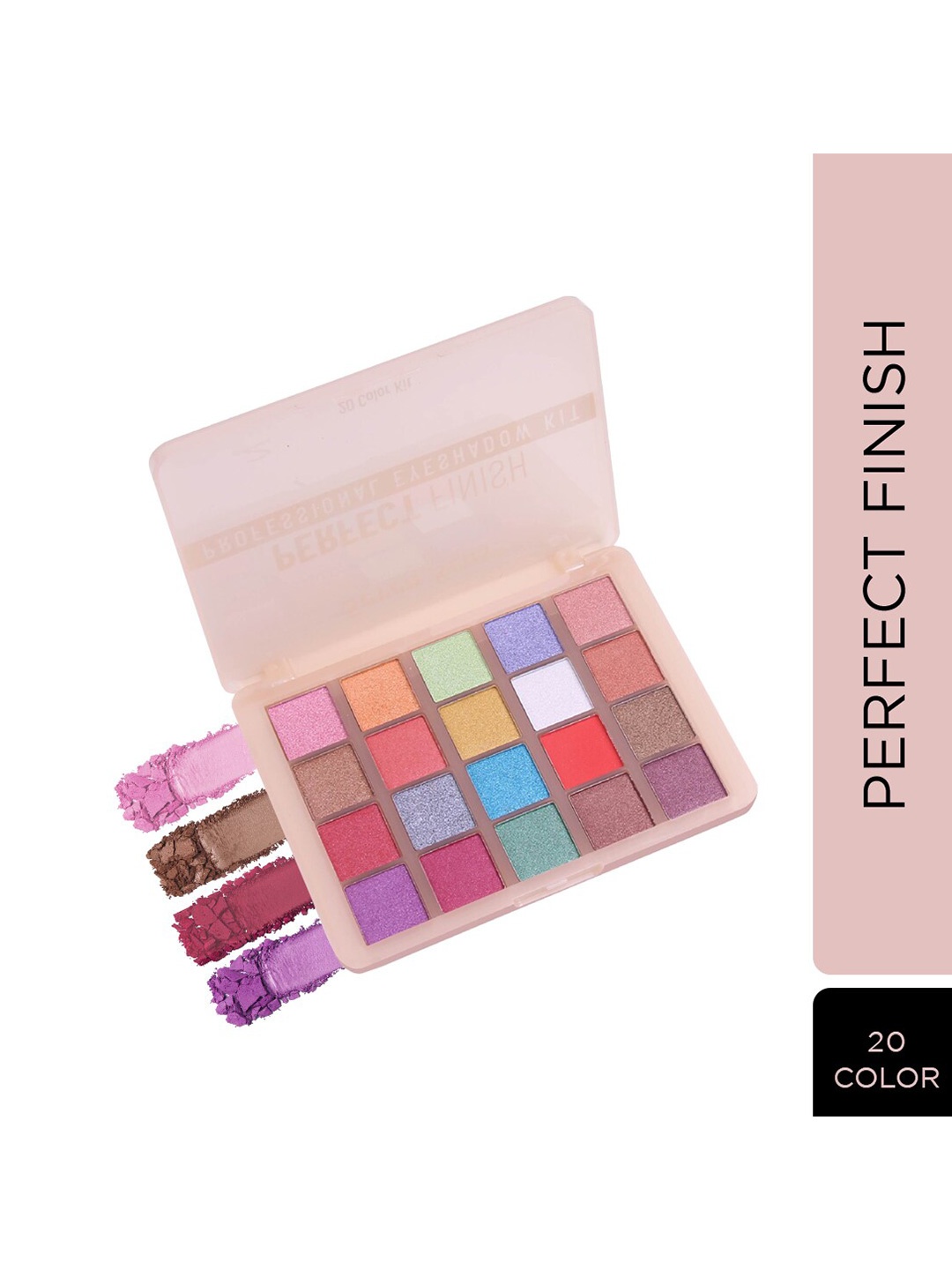 

Seven Seas 20 Shades Perfect Finish Professional Eye Shadow Kit 25 g - Shade 101, Multi