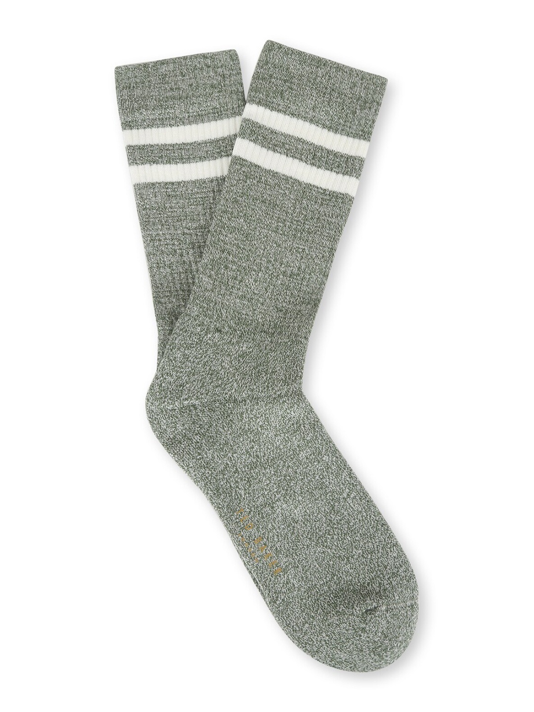 

Ted Baker Men Grey Solid Calf-Length Socks