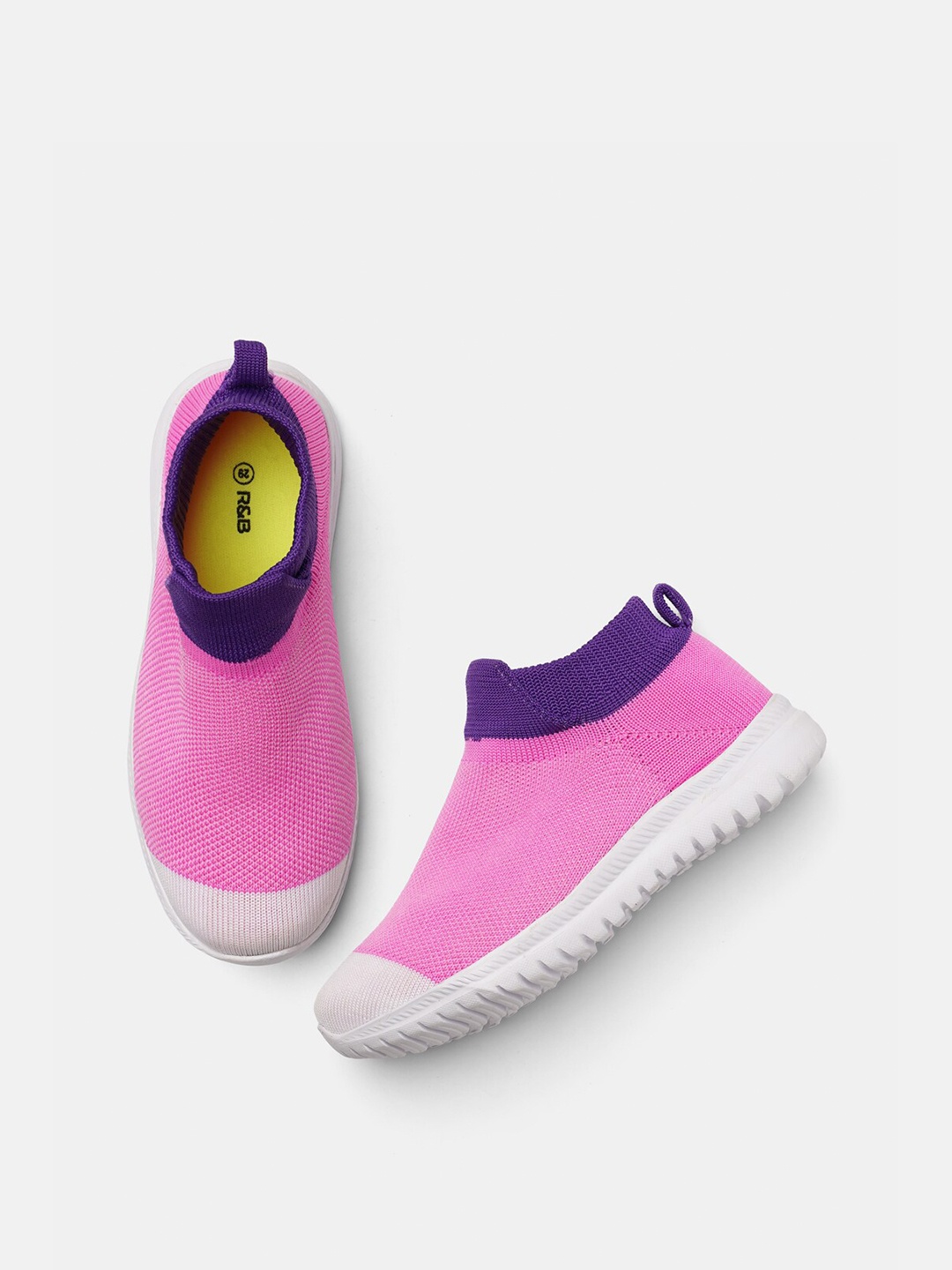 

R&B Girls Purple Walking Non-Marking Sports Shoes