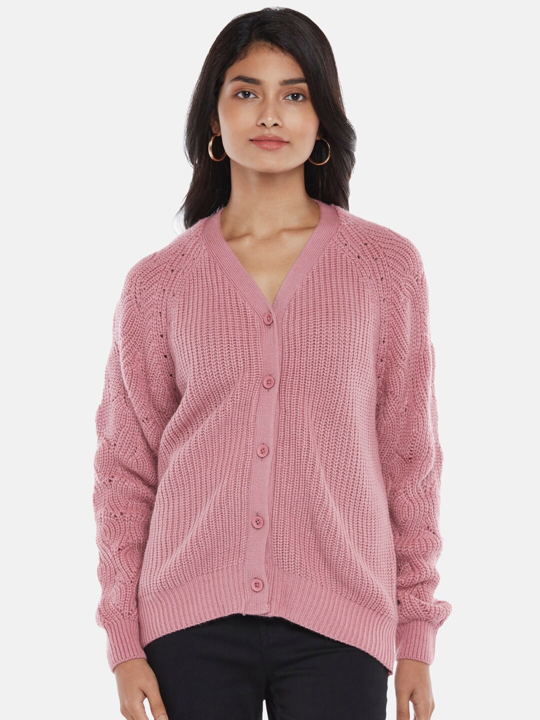 

Honey by Pantaloons Women Pink Pullover
