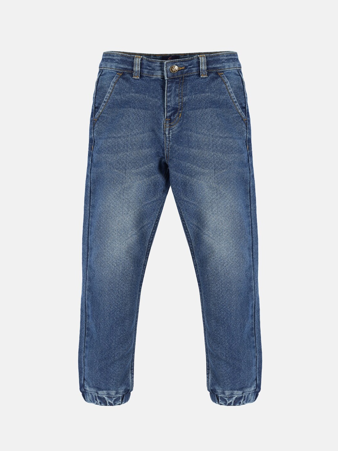 

KiddoPanti Boys Blue Jean Jogger Light Fade Jeans