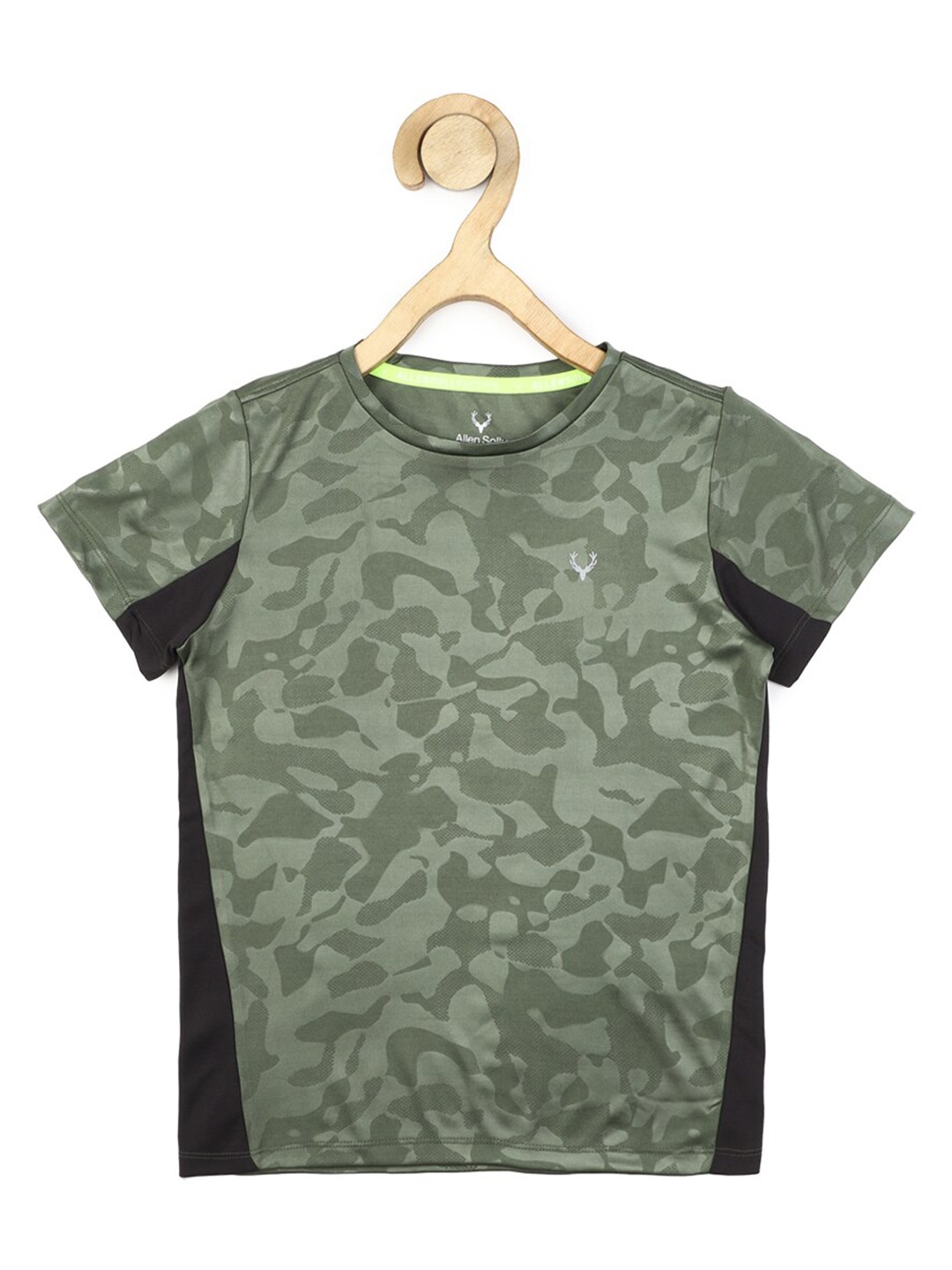 

Allen Solly Junior Boys Green Printed T-shirt