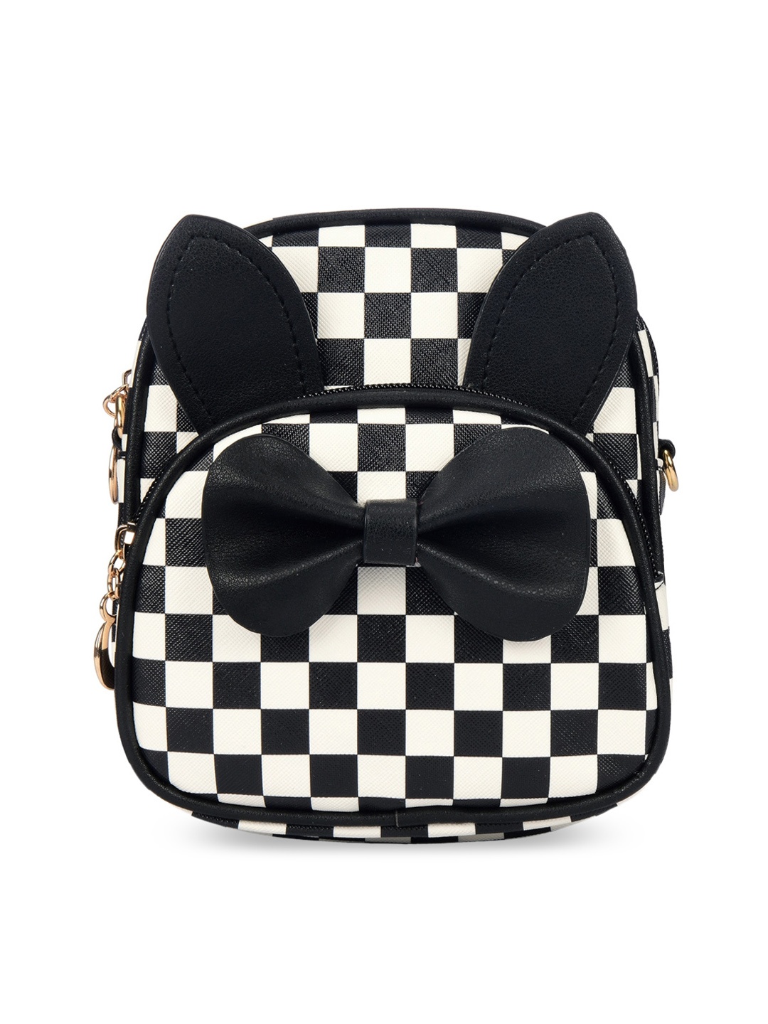 

Kids On Board Kids Black And White 7 inches bagpack