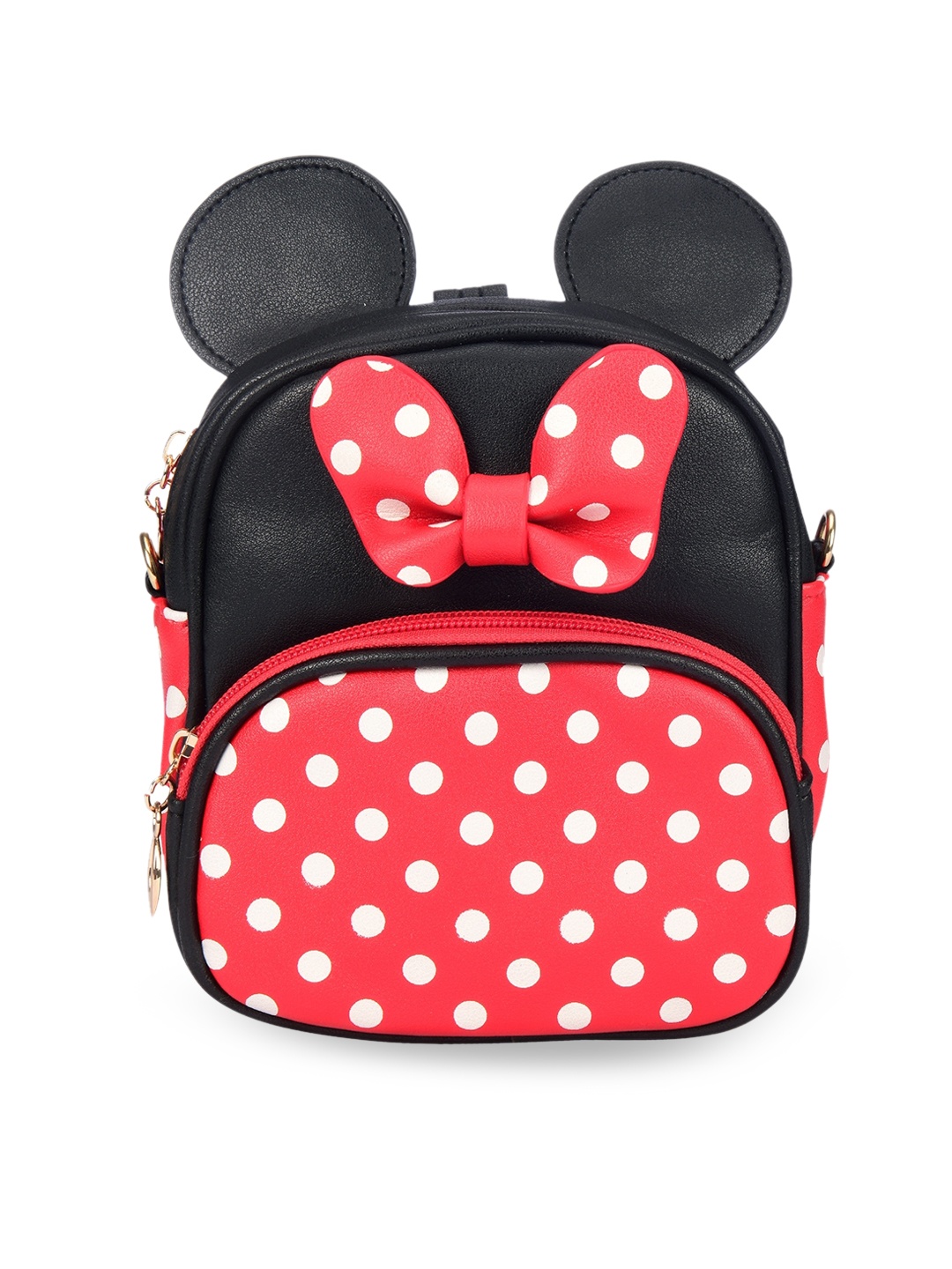 

Kids On Board Kids Red And Black 7 inches bagpack