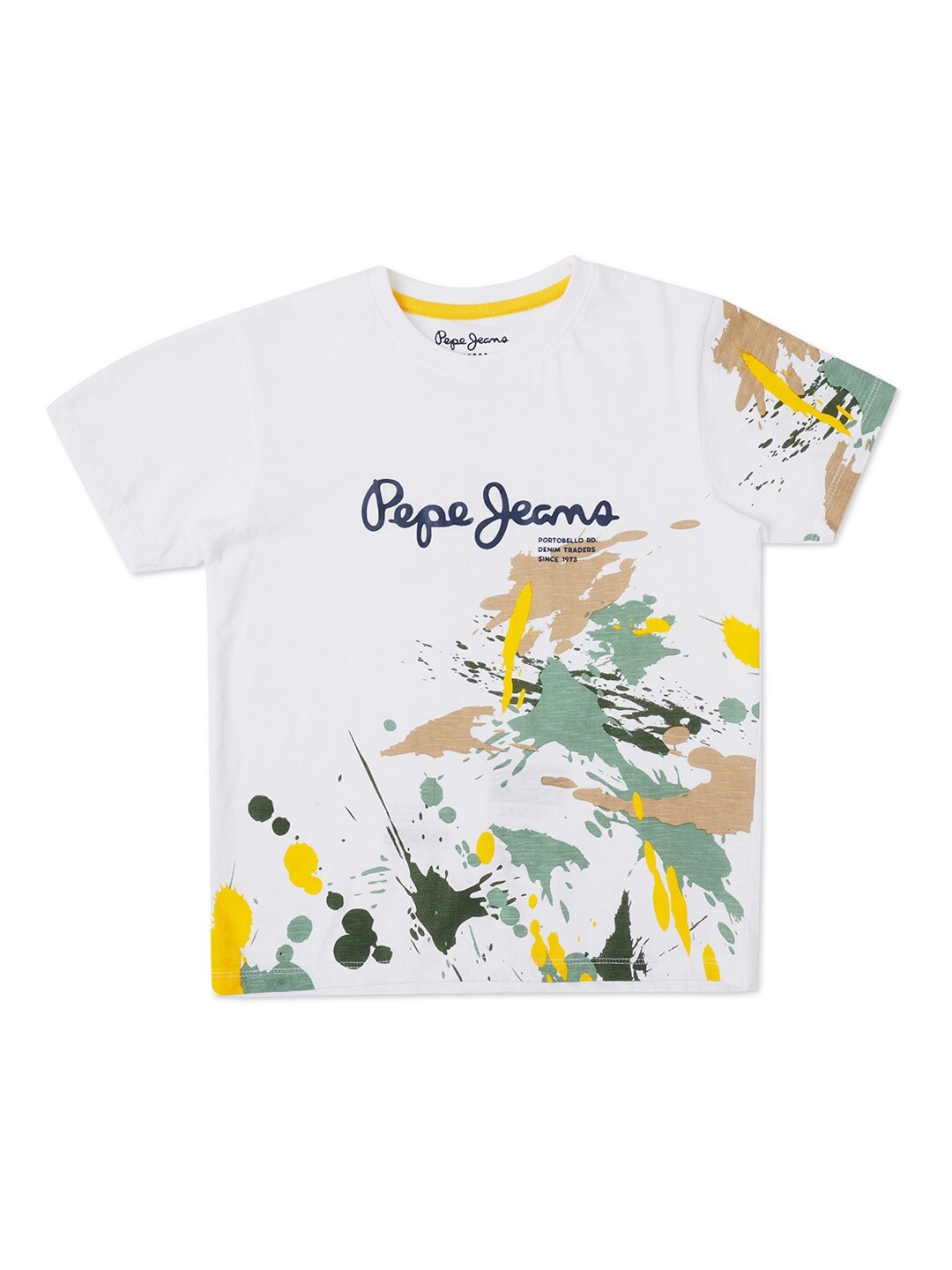 

Pepe Jeans Boys White Printed T-shirt