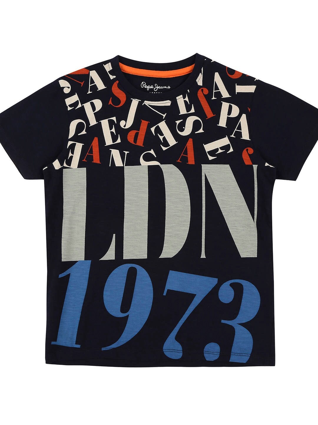 

Pepe Jeans Boys Black Printed T-shirt