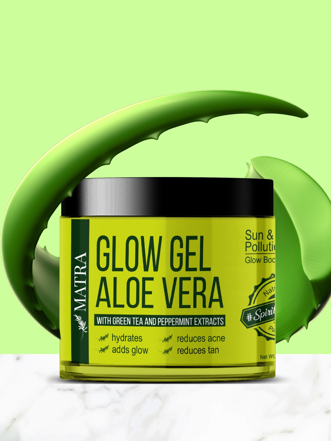 

MATRA Aloe Vera Glow Gel with Green Tea & Peppermint Extracts - 100 g