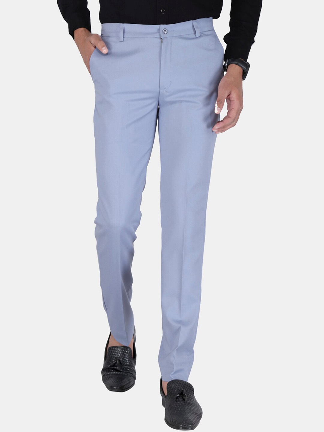 

UNCRAZY Men Blue Urban Slim Fit Trousers