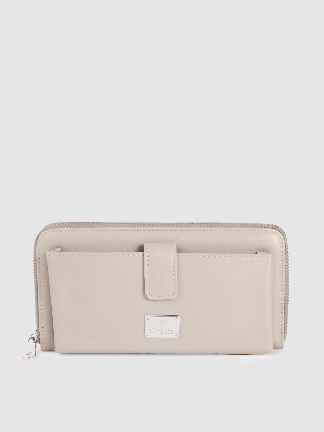 

Van Heusen Women Grey Zip Around Wallet