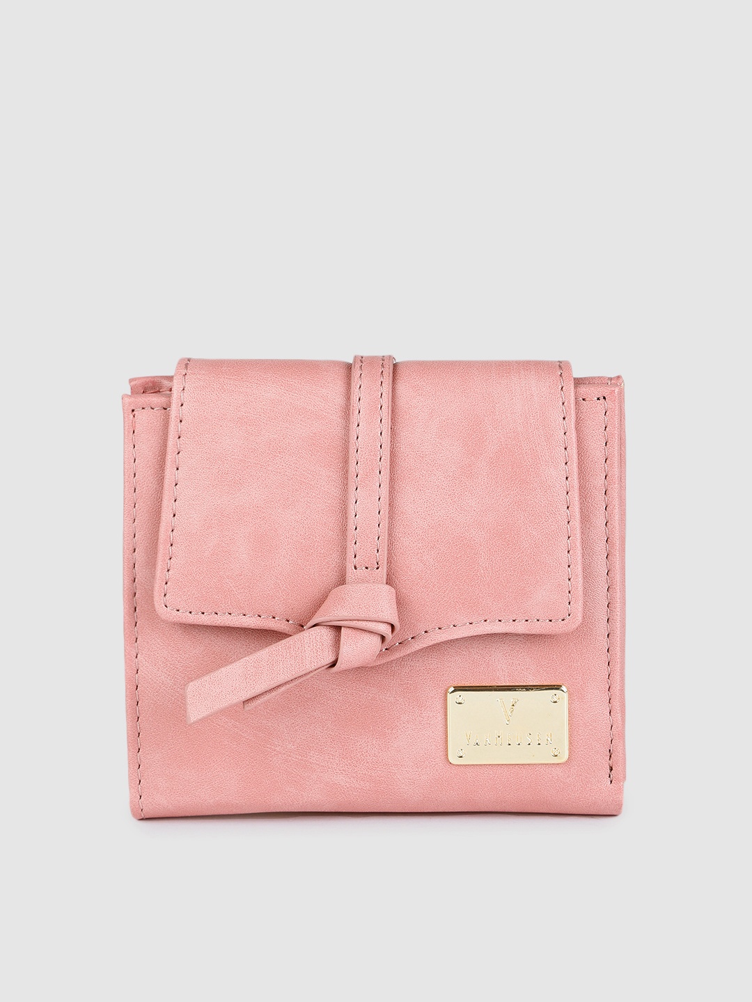 

Van Heusen Women Pink Three Fold Wallet