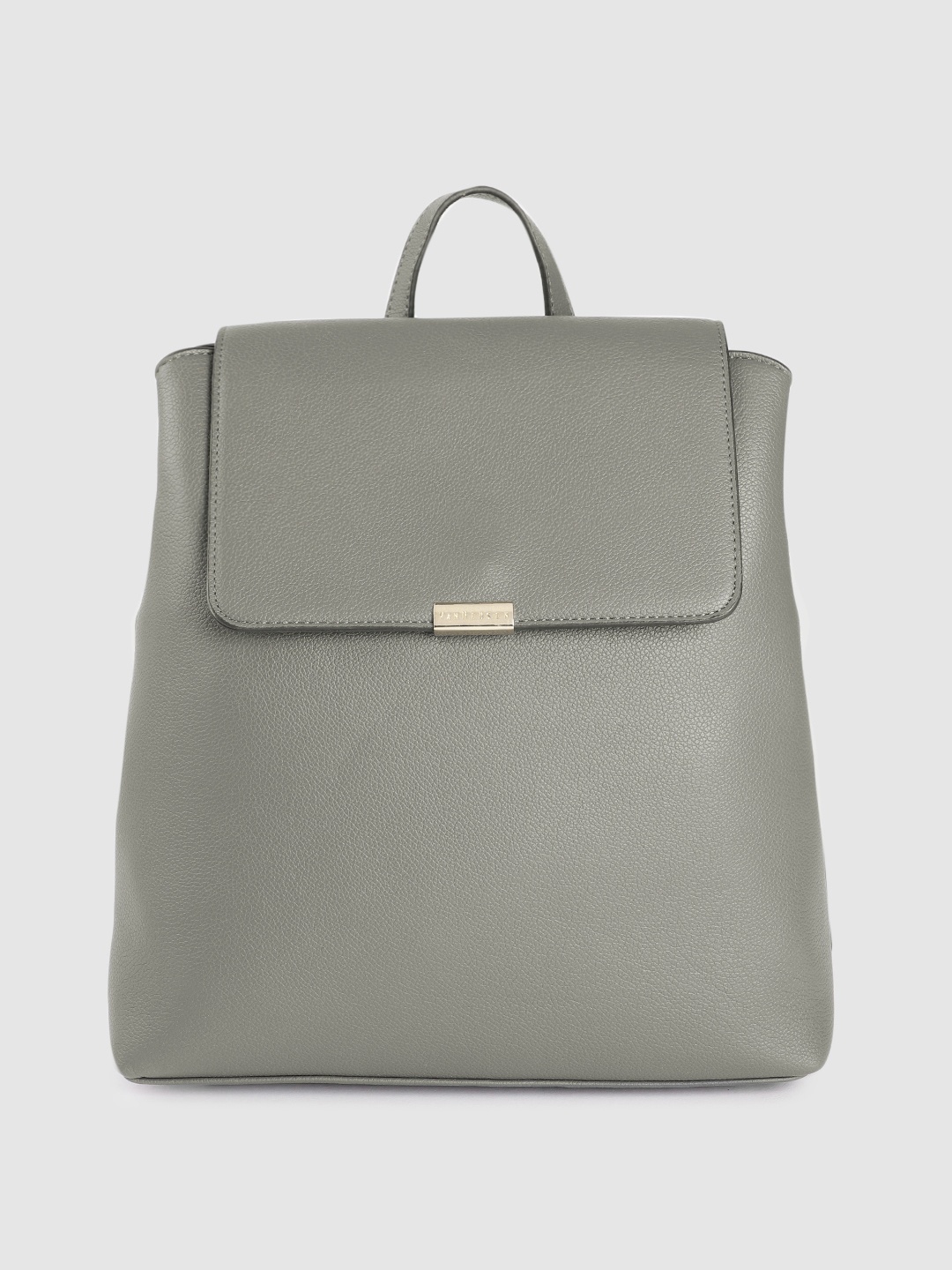 

Van Heusen Women Grey Solid Backpack