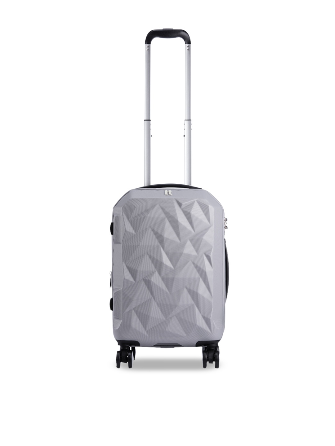 

IT luggage Grey Textured Trolley Bag