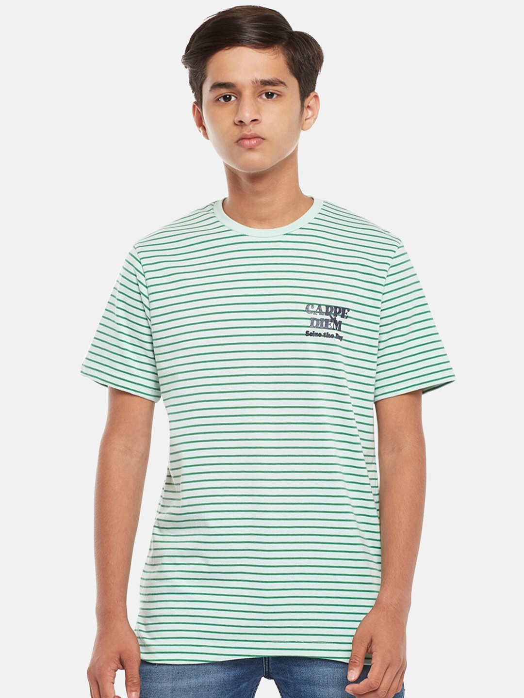 

Coolsters by Pantaloons Boys Green Printed T-shirt