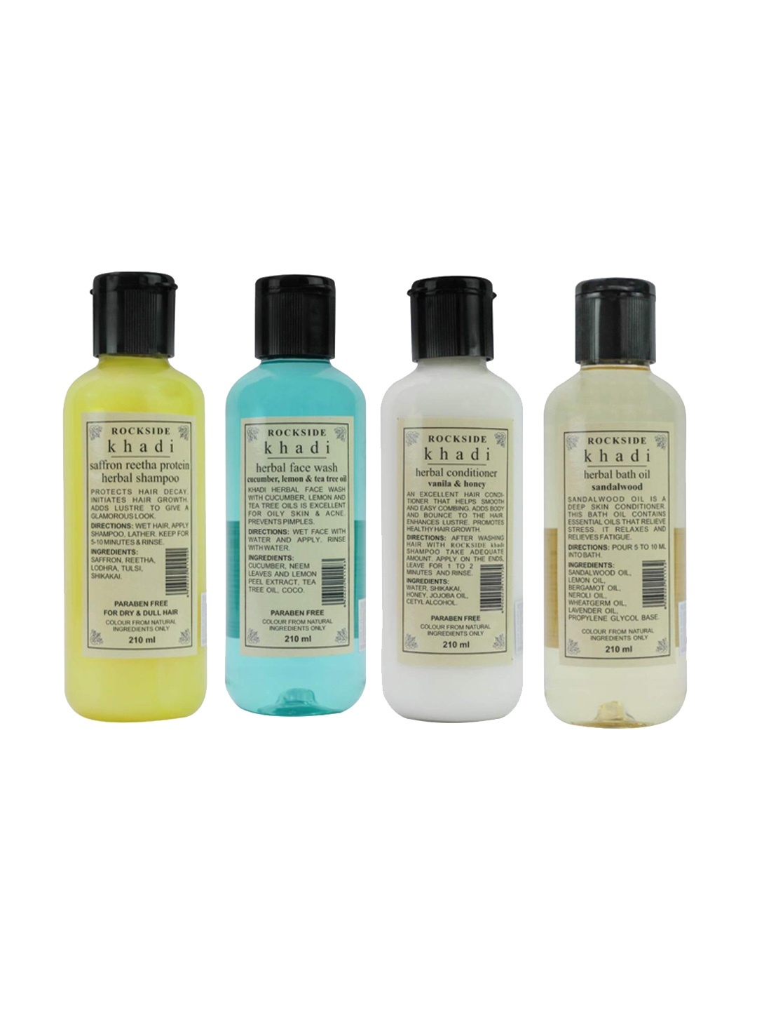 

ROCKSIDE KHADI Transparent Bath and Body Gift Set