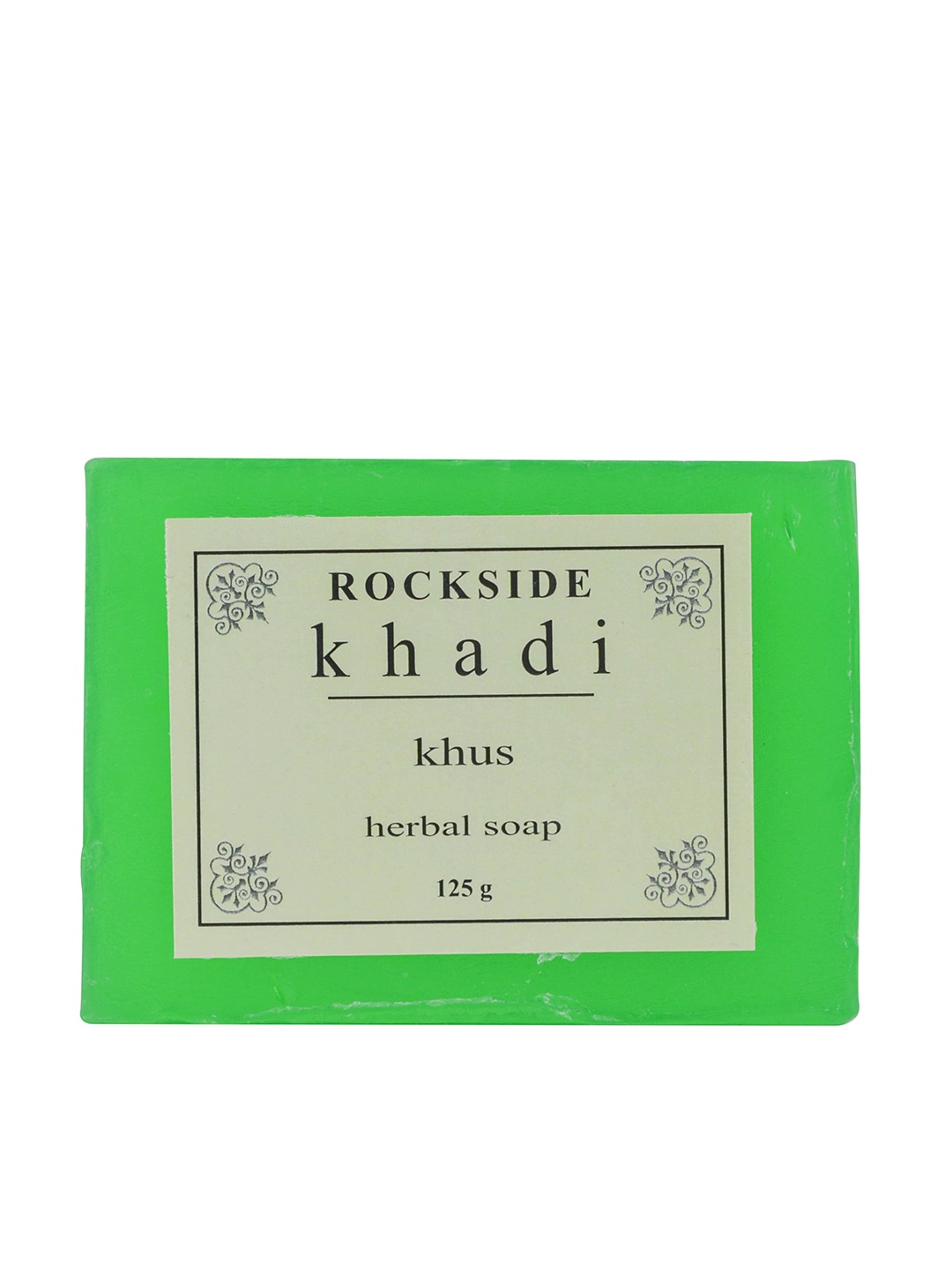 

ROCKSIDE KHADI Pack of 3 Green Khus Herbal Soap