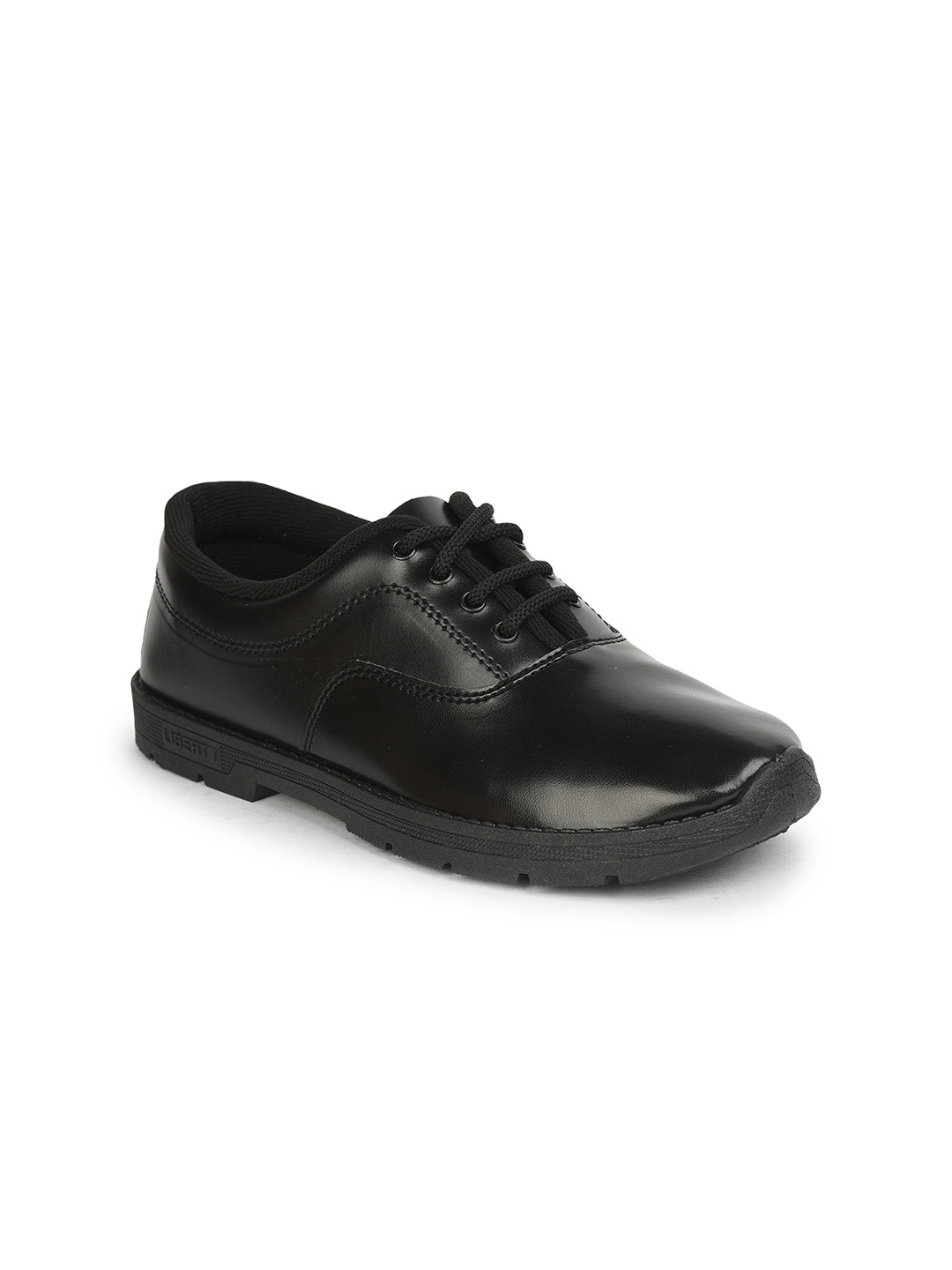 

Liberty Boys Lace-Up School Sneakers, Black