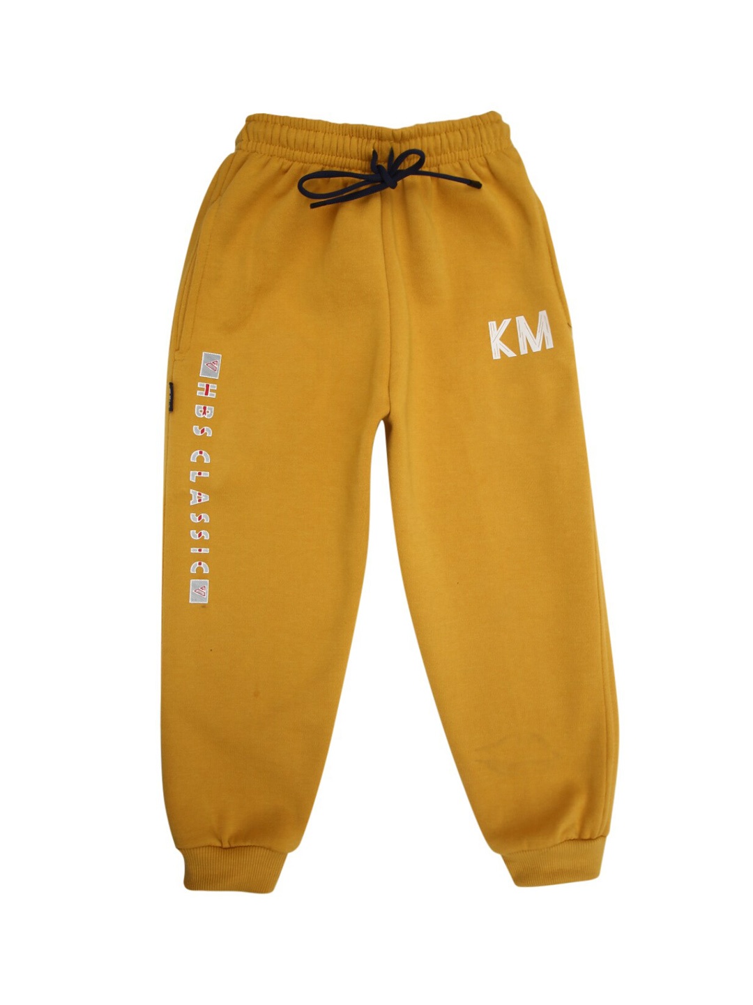 

V-Mart Boys Yellow Printed Regular Fit Joggers