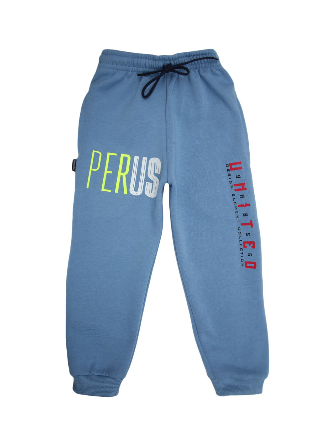 

V-Mart Boys Blue Printed Spun Fleece Joggers
