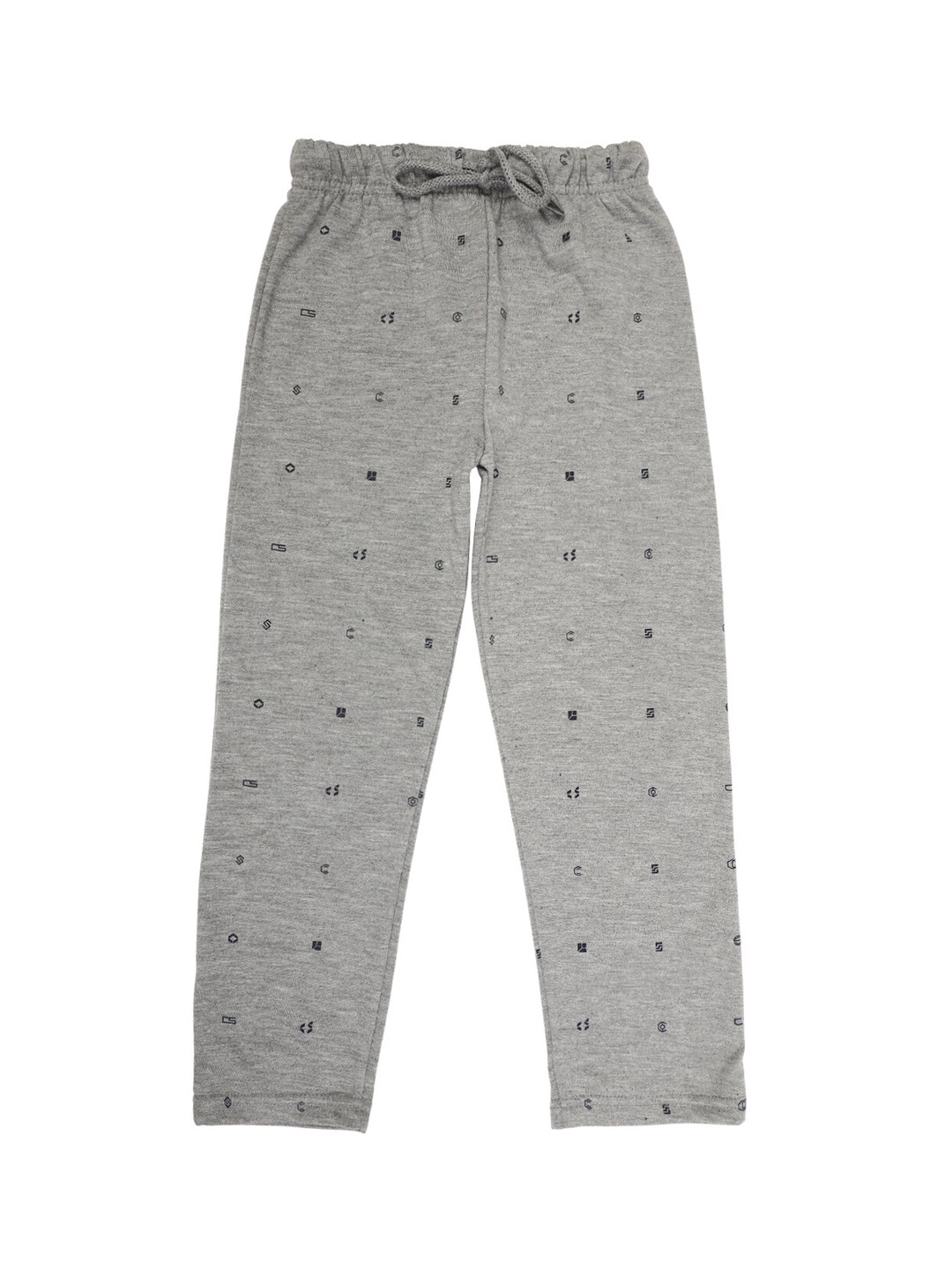 

V-Mart Boys Grey Melange Printed Lounge Pant