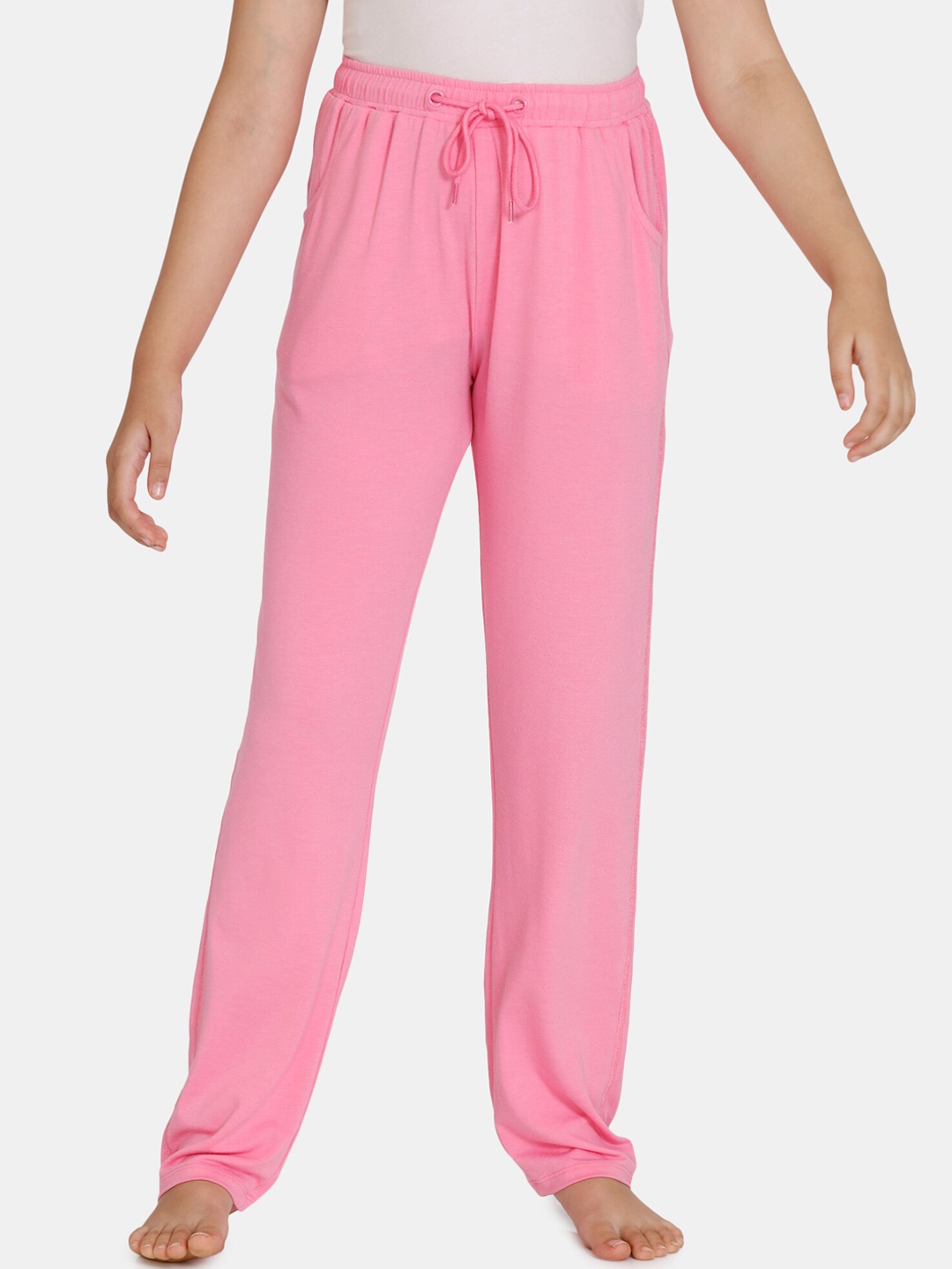

Zivame Girls Pink Lounge Pants