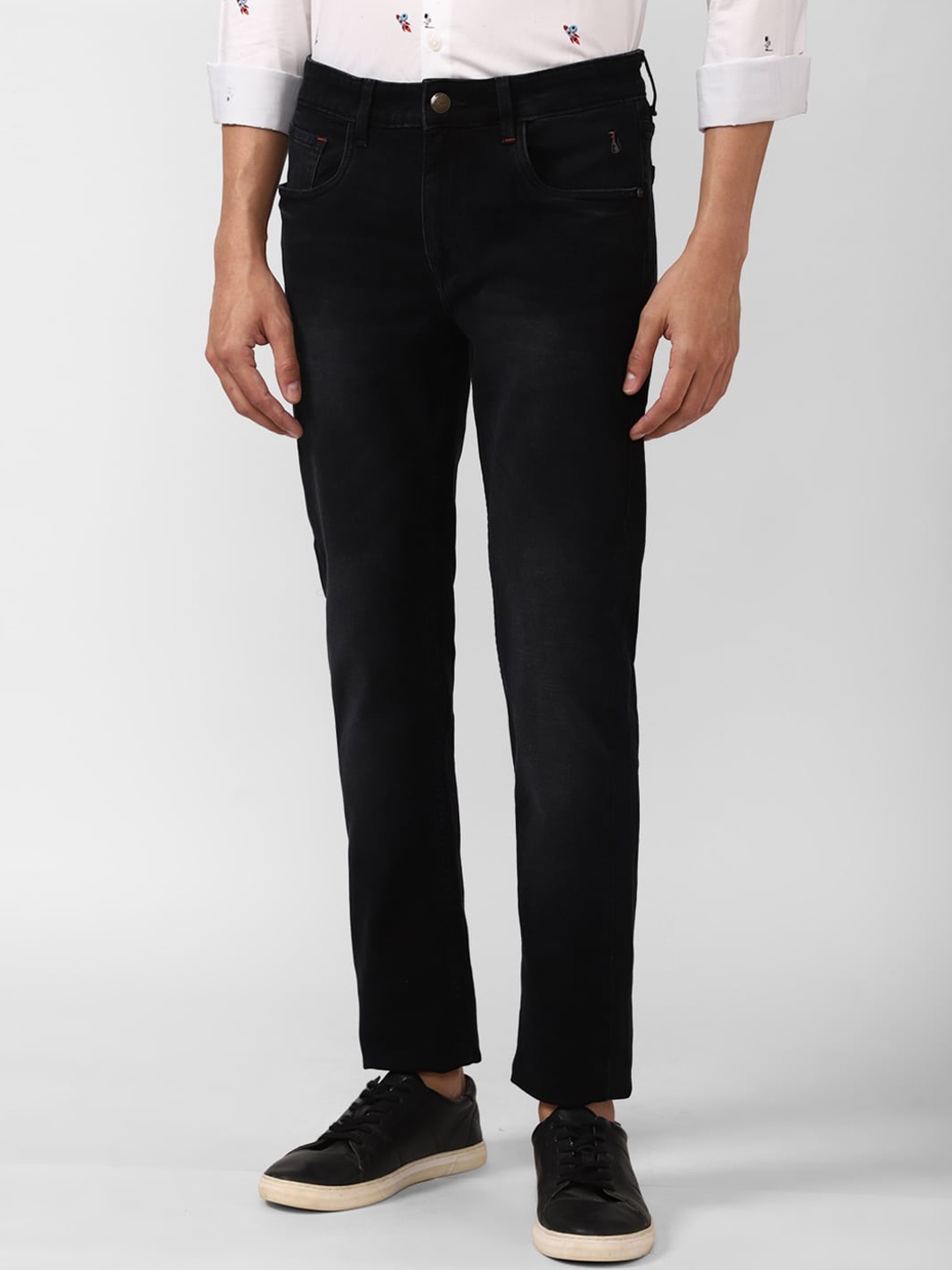 

SIMON CARTER LONDON Men Black Slim Fit Jeans
