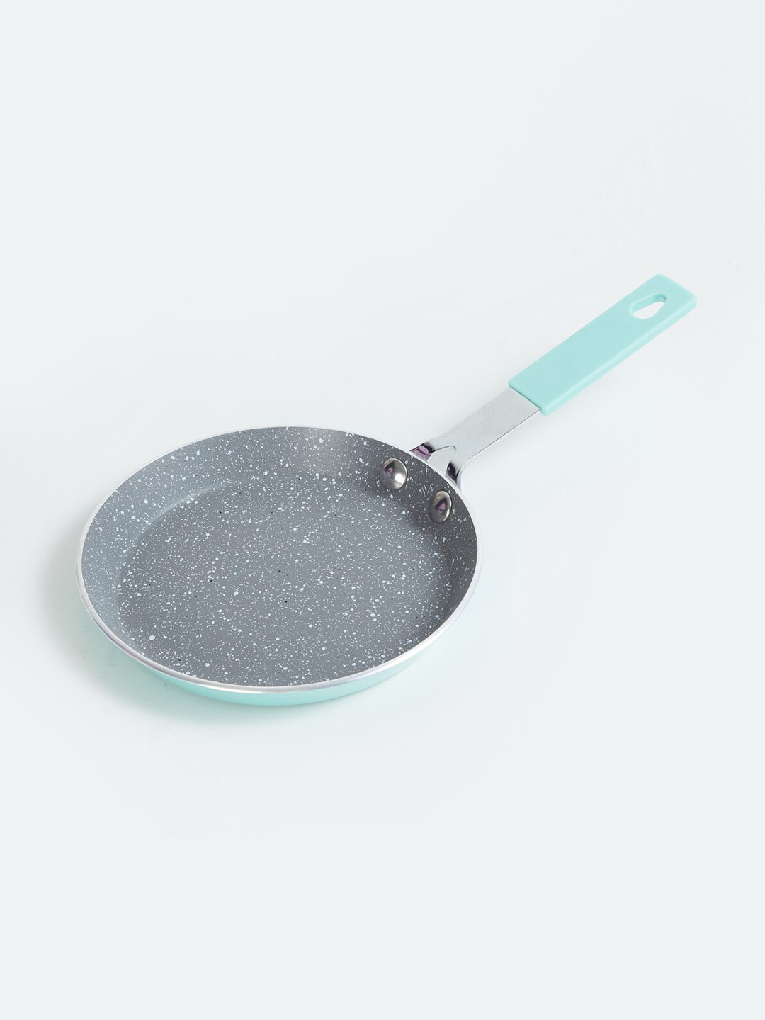 

Home Centre Blue Dishwasher & Microwave Safe Textured Aluminium Mini Crepe Pan