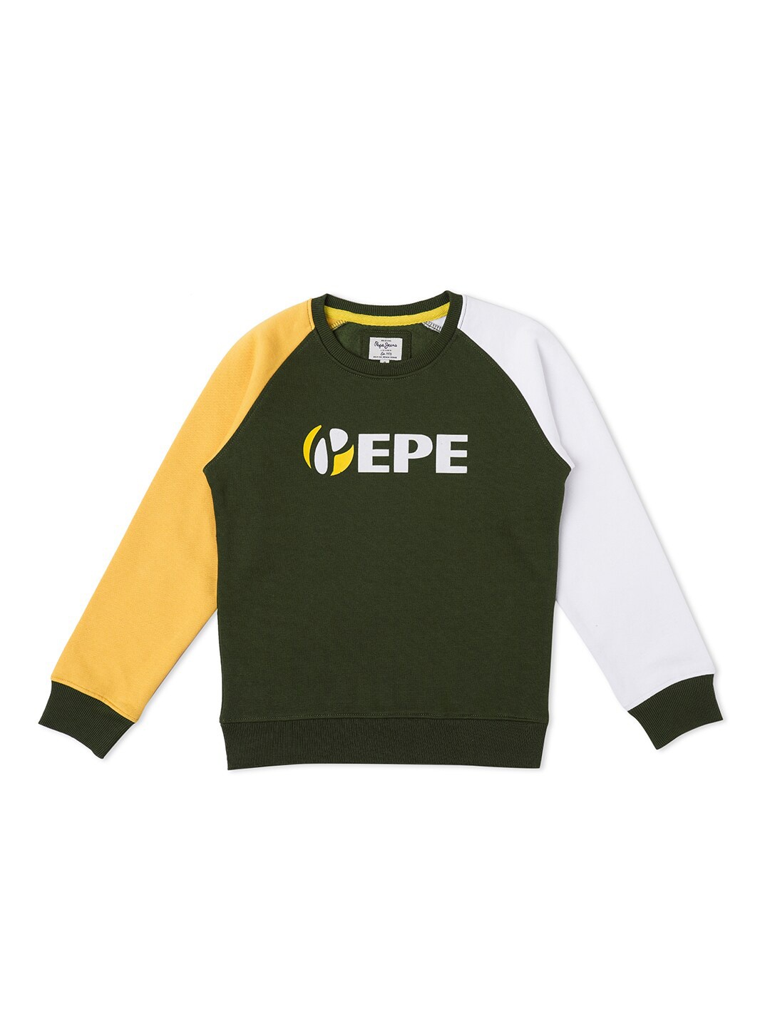 

Pepe Jeans Boys Green Printed Sweatshirt