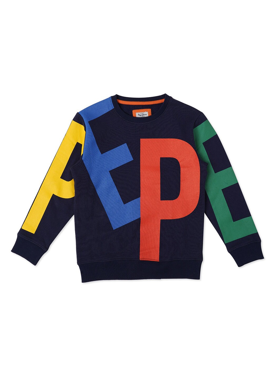 

Pepe Jeans Boys Graphic Printed Sweatshirt, Black