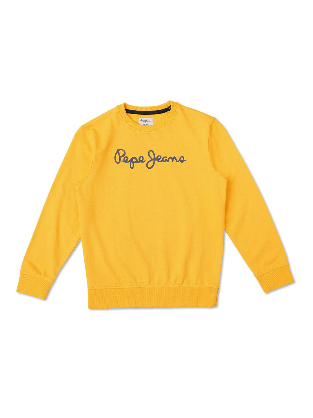 

Pepe Jeans Boys Mustard Printed Sweatshirt