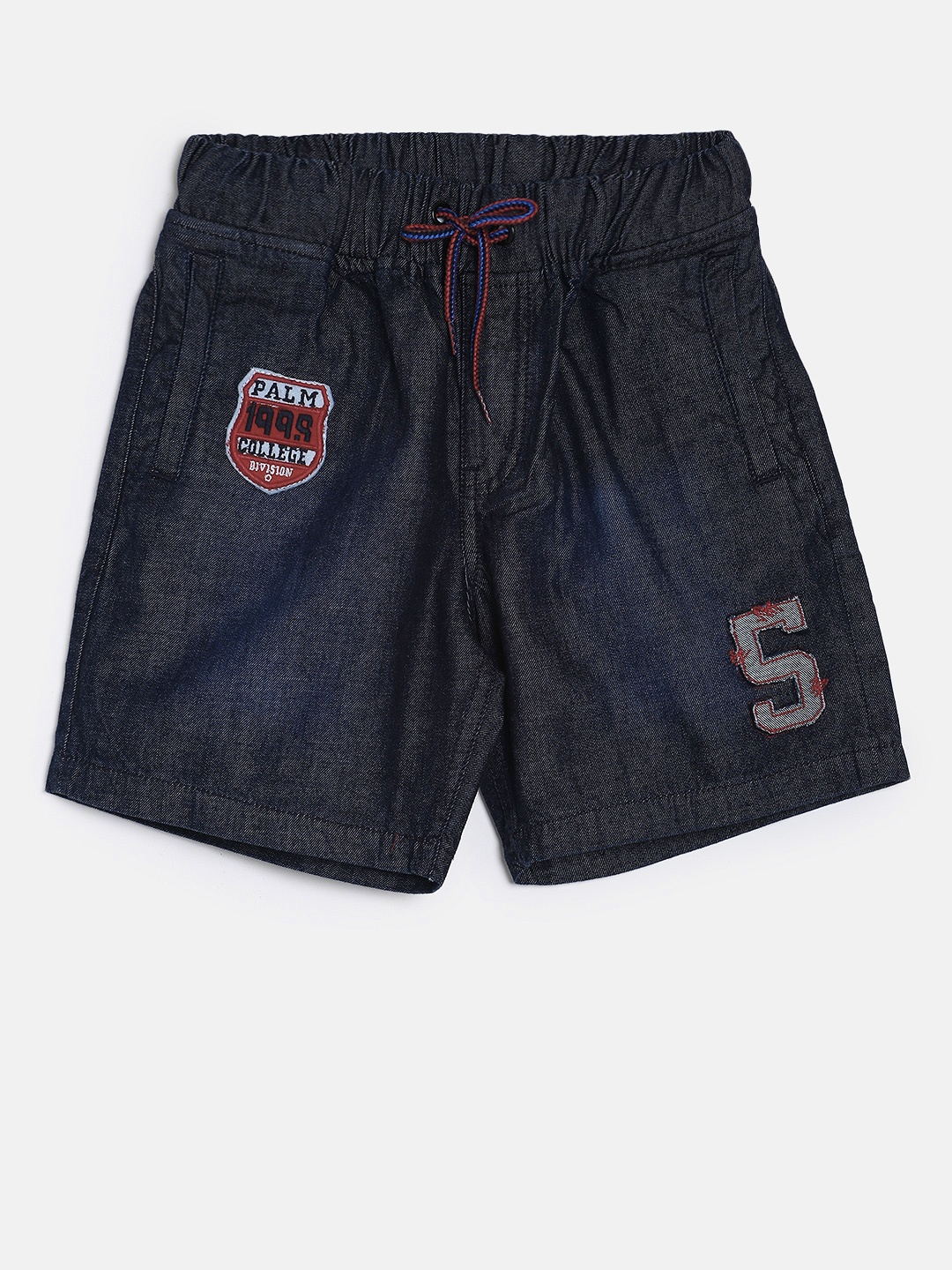 

Palm Tree Boys Blue Faded Shorts