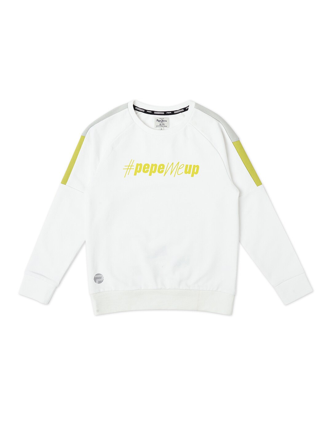 

Pepe Jeans Boys White Printed Sweatshirt