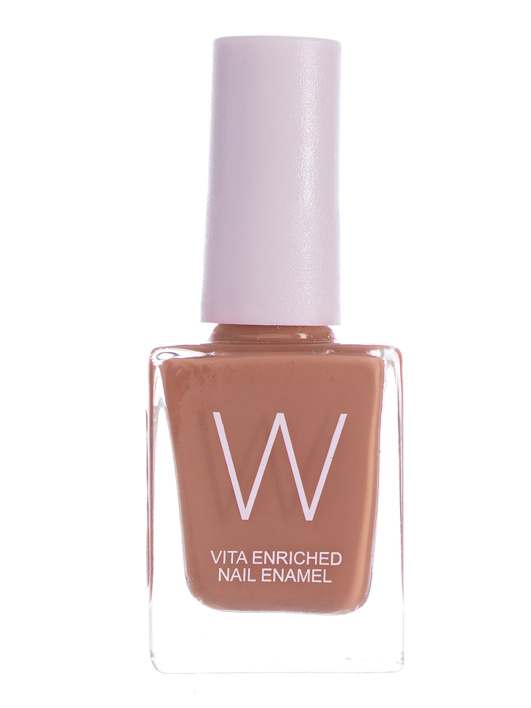 

W Cruelty-Free & Vegan Long-Lasting Vita Enriched Nail Enamel 10 ml - Nutty, Brown