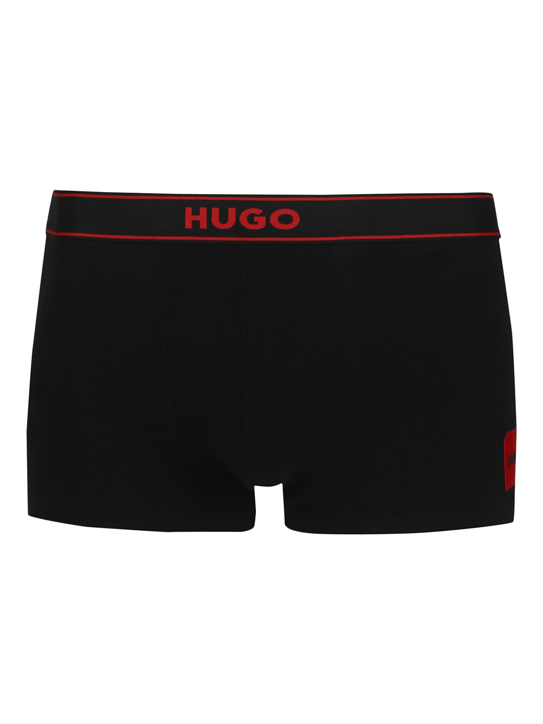 

HUGO Men Black Solid Trunk