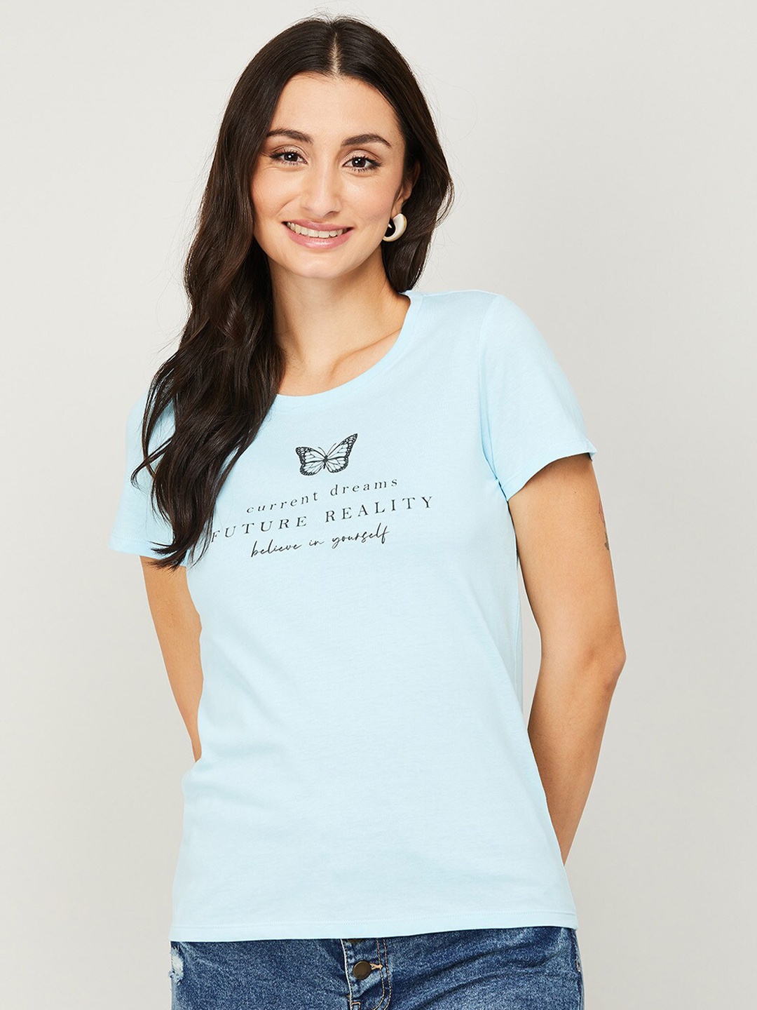 

Fame Forever by Lifestyle Blue Print Top