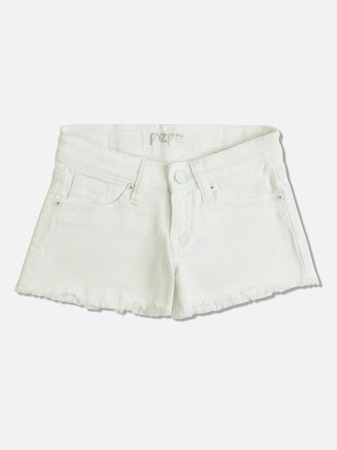 

Pepe Jeans Girls White Denim Shorts