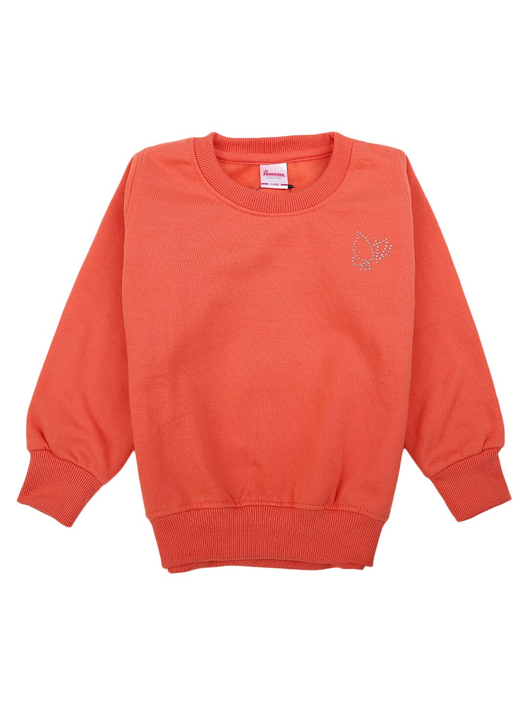 

V-Mart Orange Solid Top