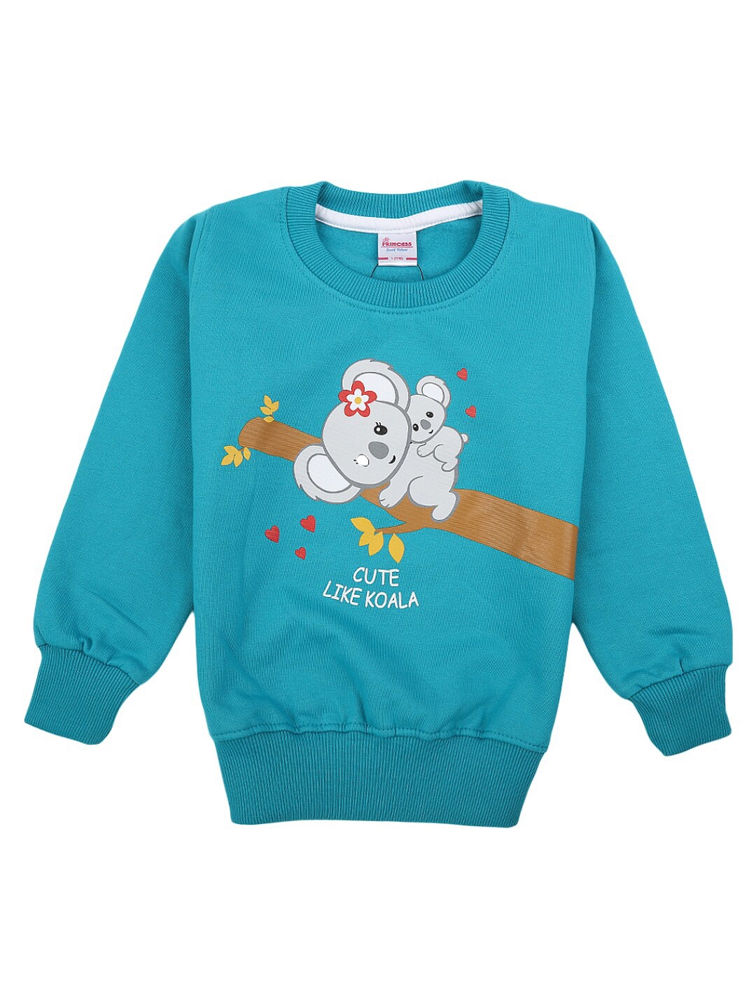 

V-Mart Girls Blue Printed Sweatshirt