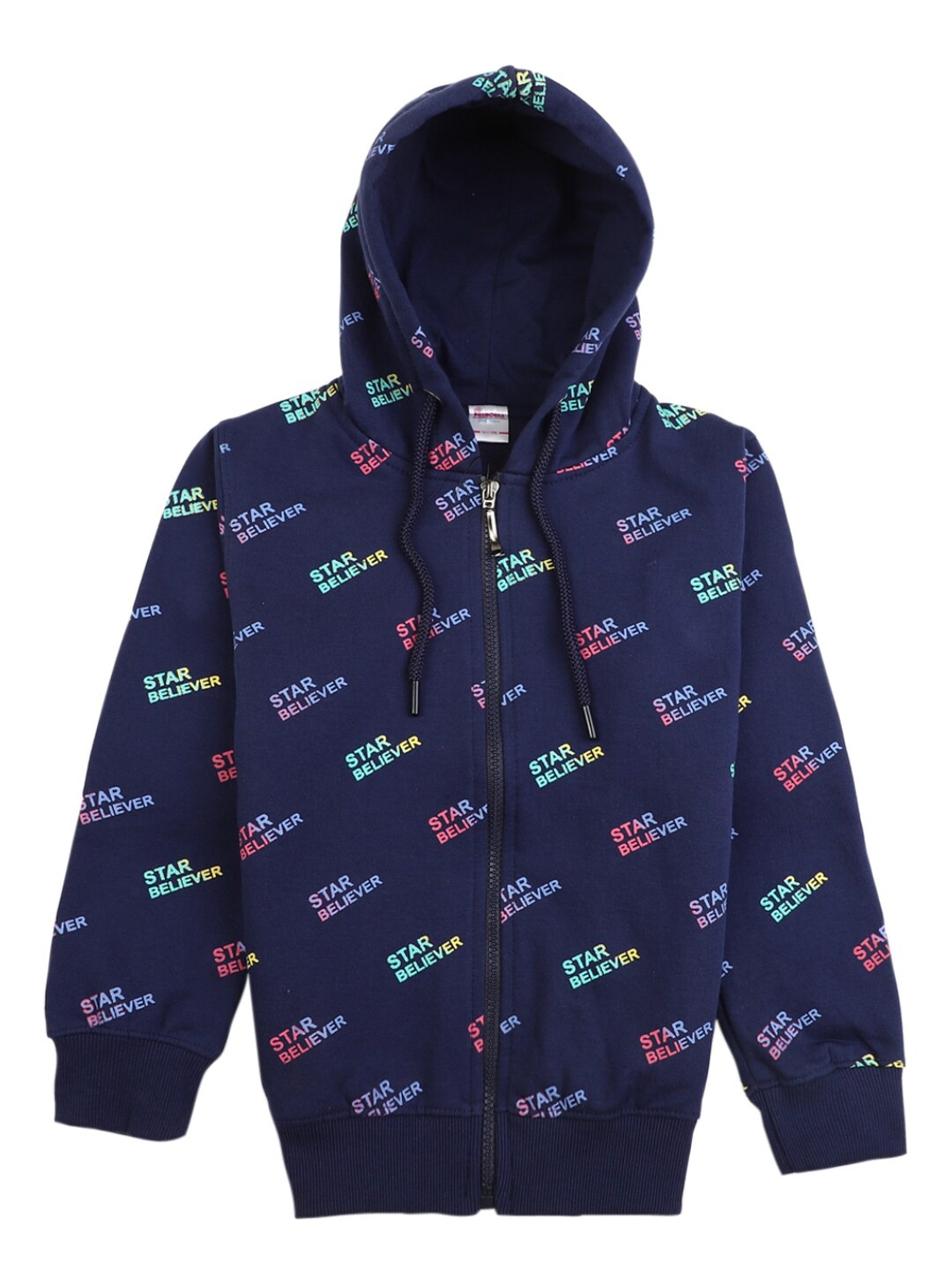

V-Mart Girls Navy Blue Print Shirt Style Top
