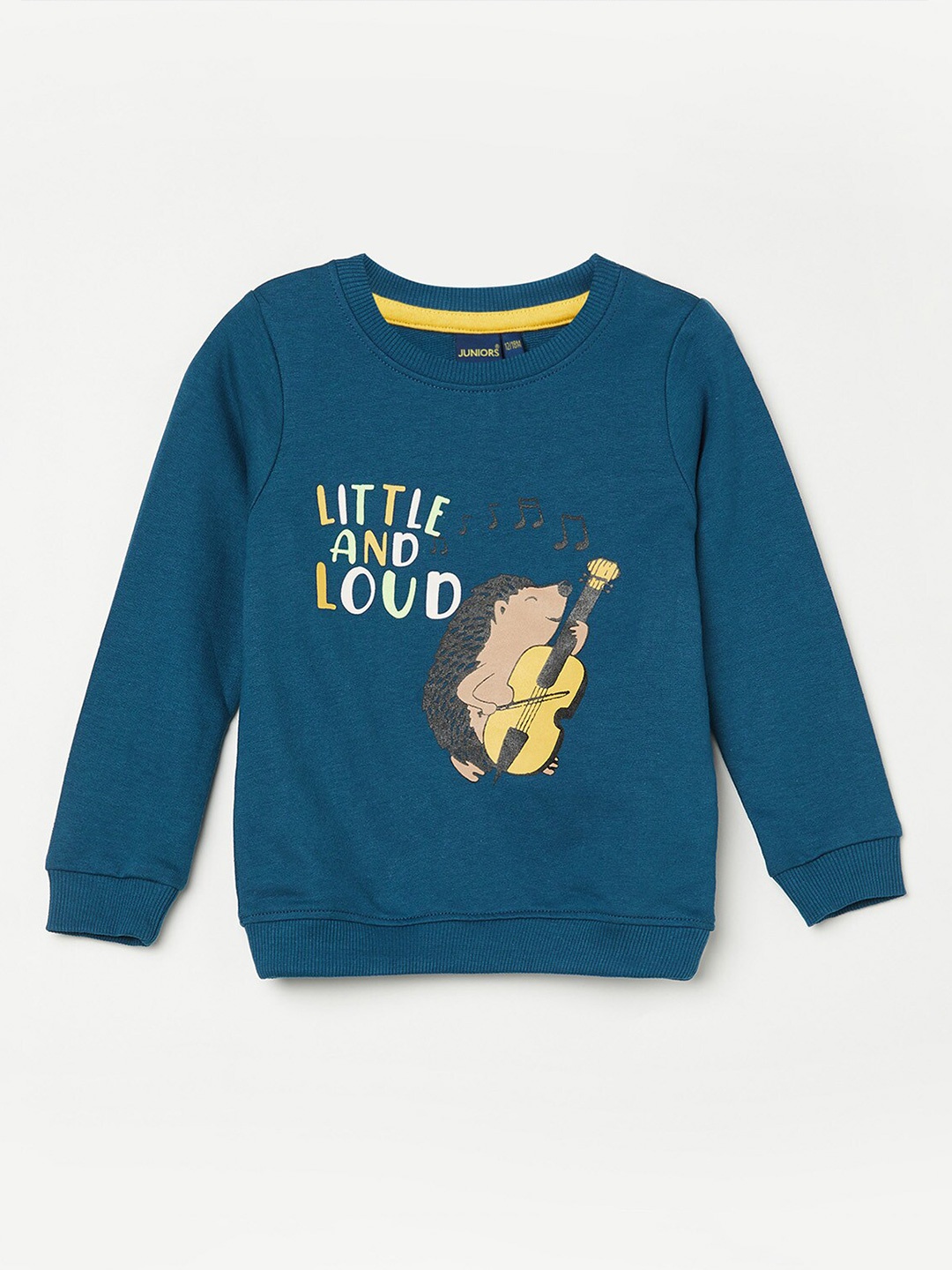 

Juniors by Lifestyle Boys Blue Printed Sweatshirt