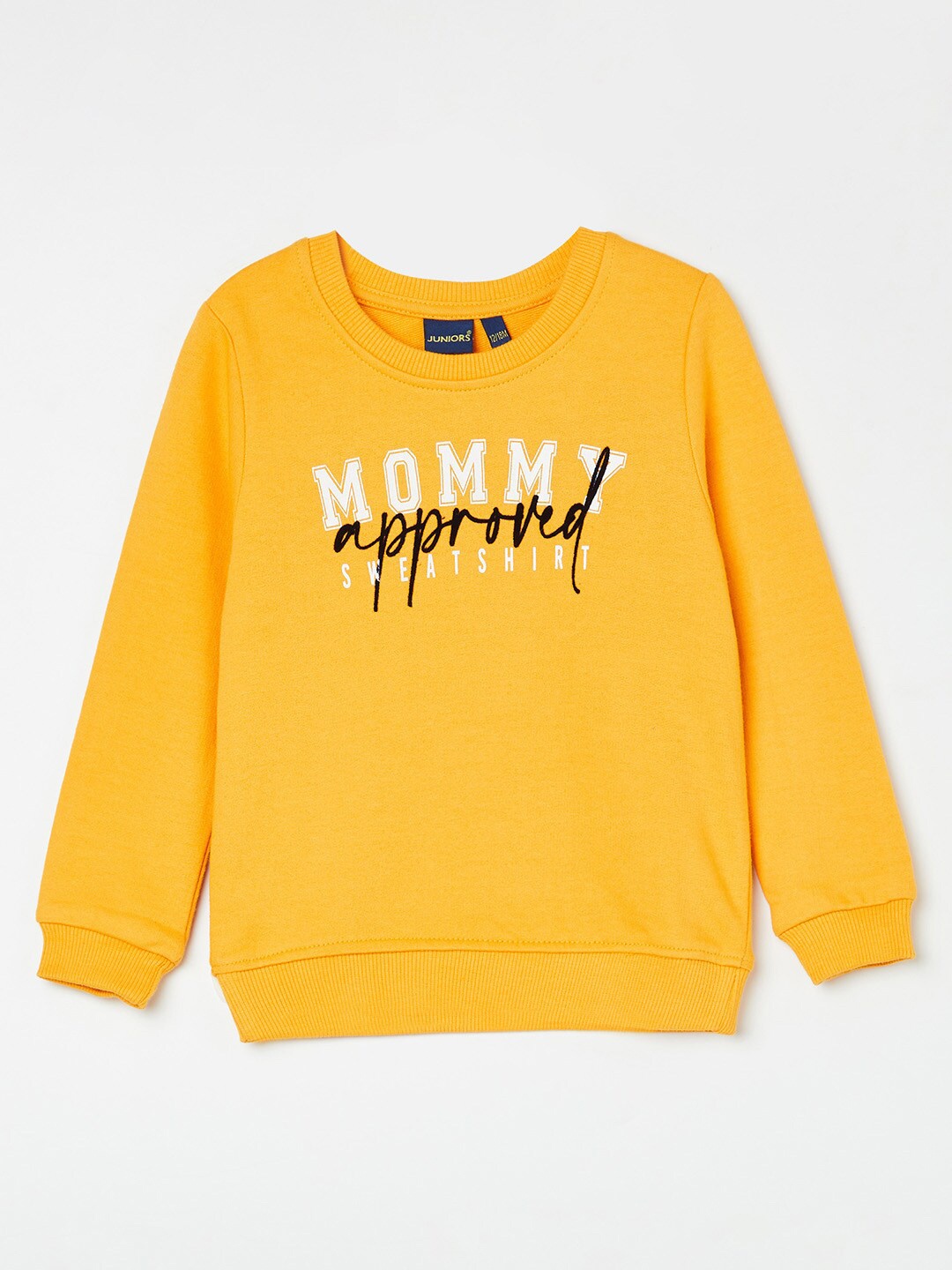 

Juniors by Lifestyle Boys Yellow Printed Sweatshirt