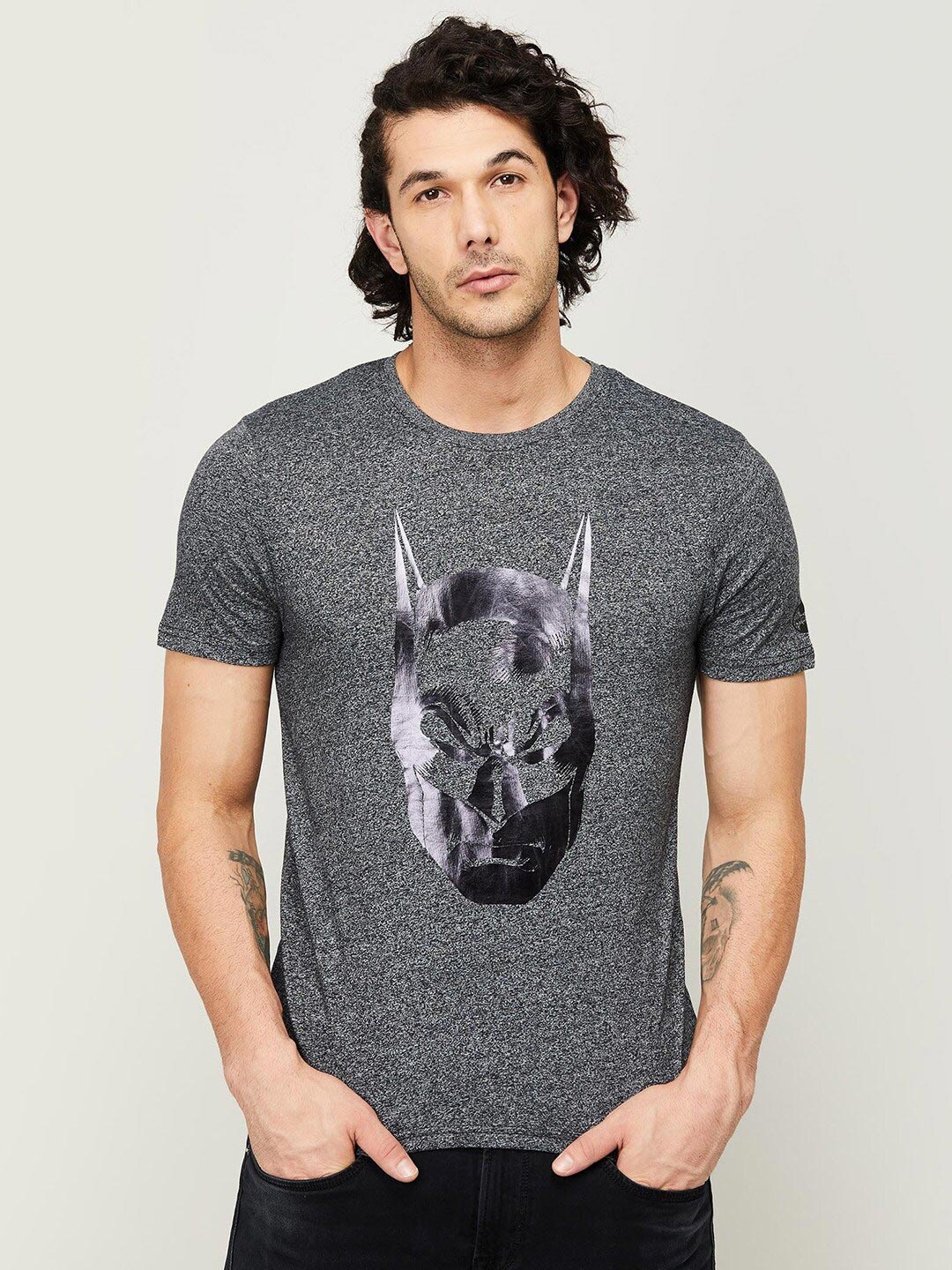 

Fame Forever by Lifestyle Men Black Printed T-shirt