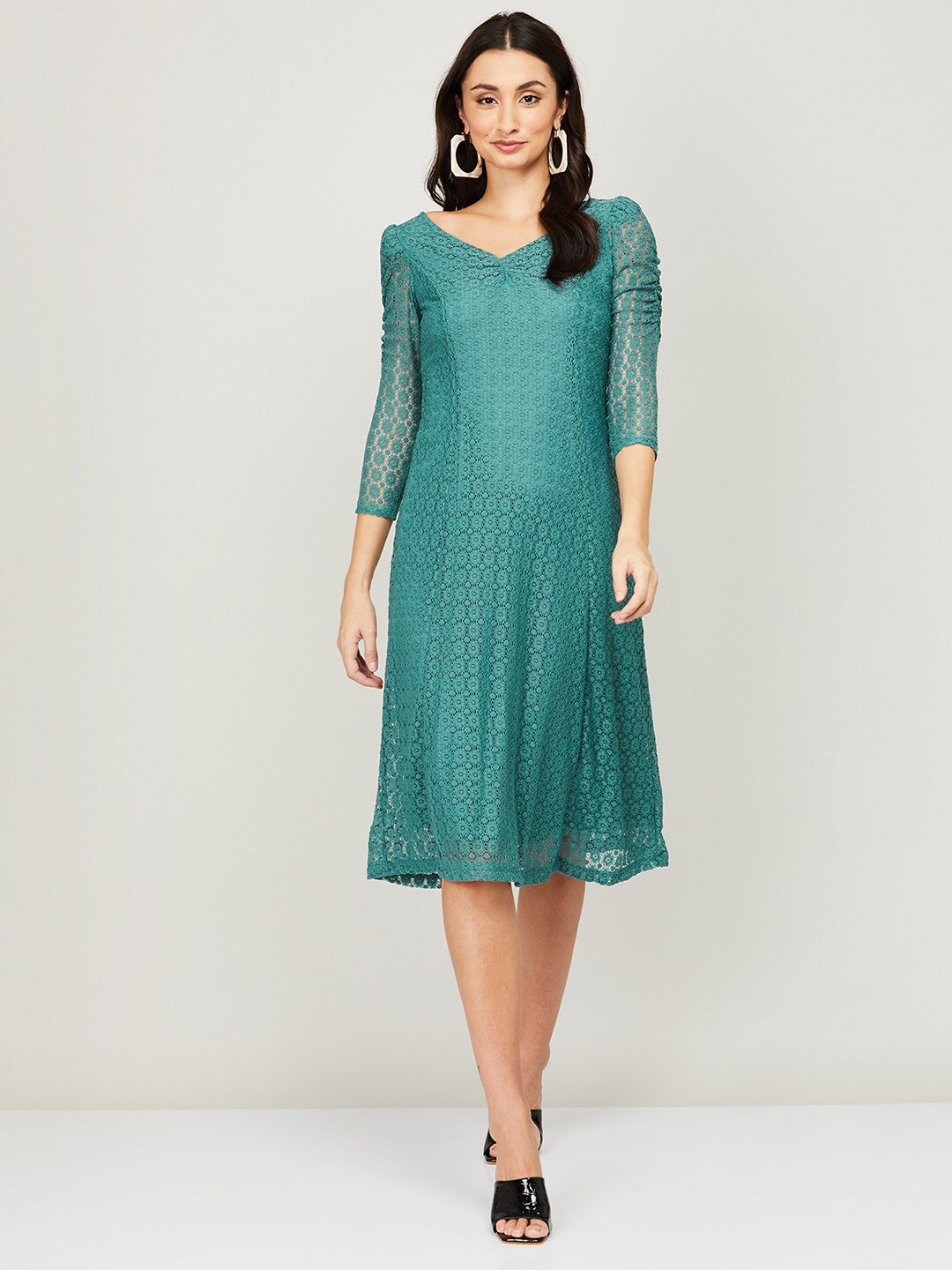 

CODE by Lifestyle Green A-Line Dress