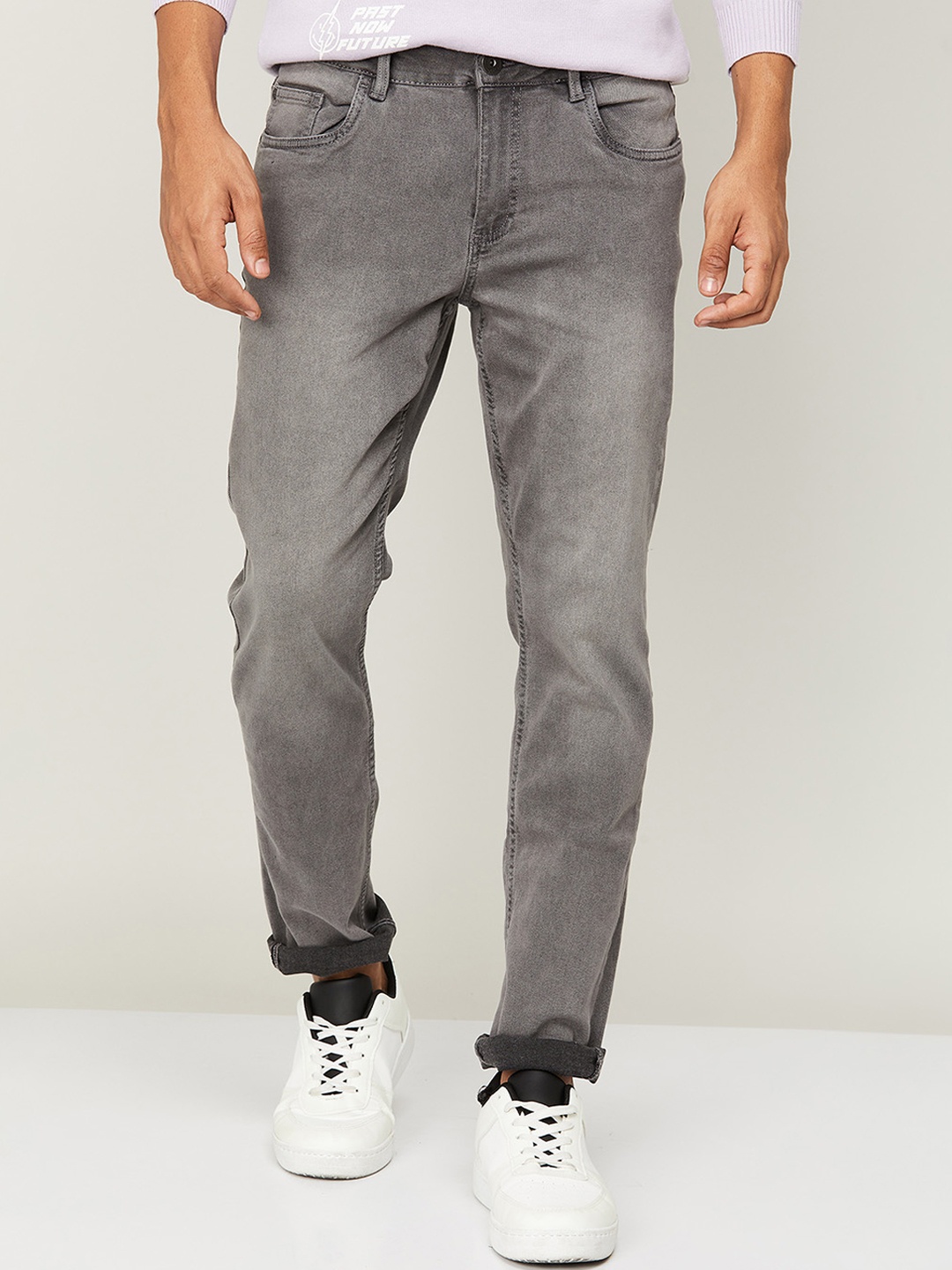 

Forca by Lifestyle Men Grey Jeans